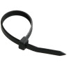 Хомут кабельный IEK Хкн 7,6х400мм нейлон черный (100шт) - UHH32-D076-400-100