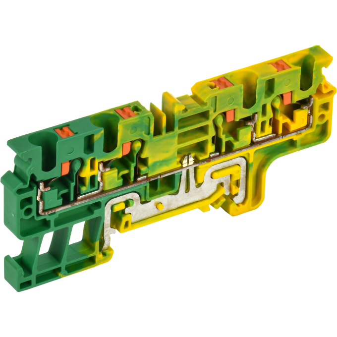 Колодка клеммная IEK CP-MC-PEN земля 4 вывода 4мм2 YCT22-03-4-K52-004
