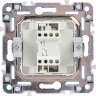 Выключатель 1-клавишный 10А IEK SKANDY SK-V01W арктический белый SK-V10-0-10-K01